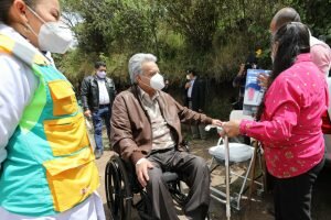 El Presidente Lenín Moreno Visitó A Familias Vulnerables De La Zona Rural Del Cantón Rumiñahui